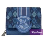 Loungefly Wallet Harry Potter Denim Hogwarts Gryffindor Slytherin Ravenclaw Hufflepuff