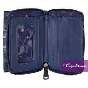 Loungefly Wallet Harry Potter Denim Hogwarts Gryffindor Slytherin Ravenclaw Hufflepuff