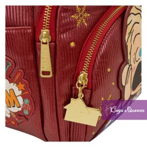 Loungefly Backpack Home Alone Triple Pocket Kevin Harry Marv Christmas Movie