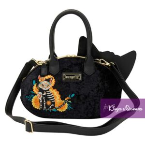 Loungefly Crossbody Bag Día de Los Muertos Cat Skeleton
