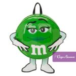 Loungefly Backpack M&M's Green Character Woman Female