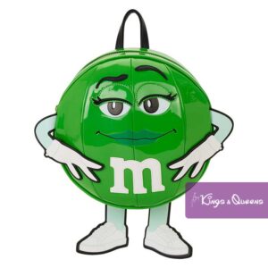Loungefly Backpack M&M's Green Character Woman Female