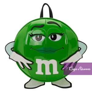 Loungefly Backpack M&M's Green Character Woman Female