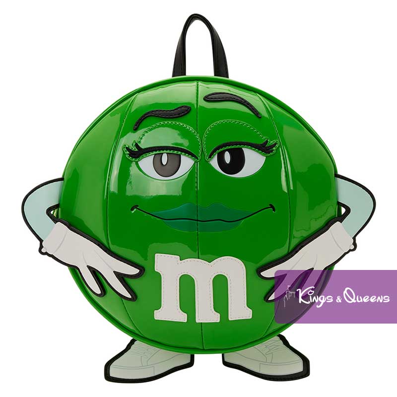 Loungefly Backpack M&M's Green Character Woman Female