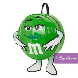 Loungefly Backpack M&M's Green Character Woman Female