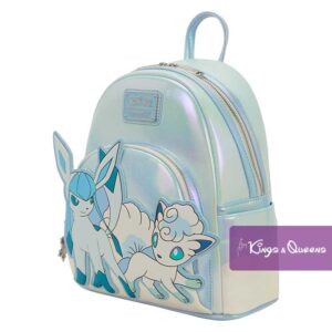 Loungefly Backpack Pokémon Ice Type Glaceon Alolan Vulpix