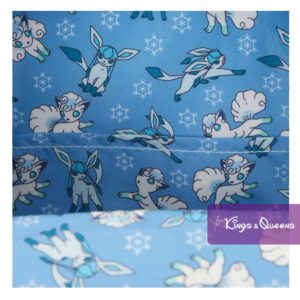 Loungefly Backpack Pokémon Ice Type Glaceon Alolan Vulpix