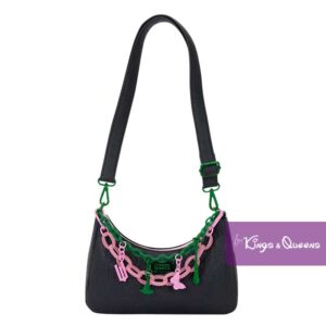 Loungefly Crossbody Bag Universal Wicked Part Two Charms Glinda Elphaba