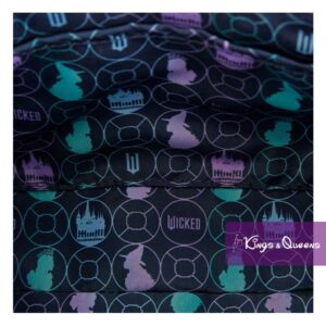 Loungefly Crossbody Bag Universal Wicked Part Two Charms Glinda Elphaba