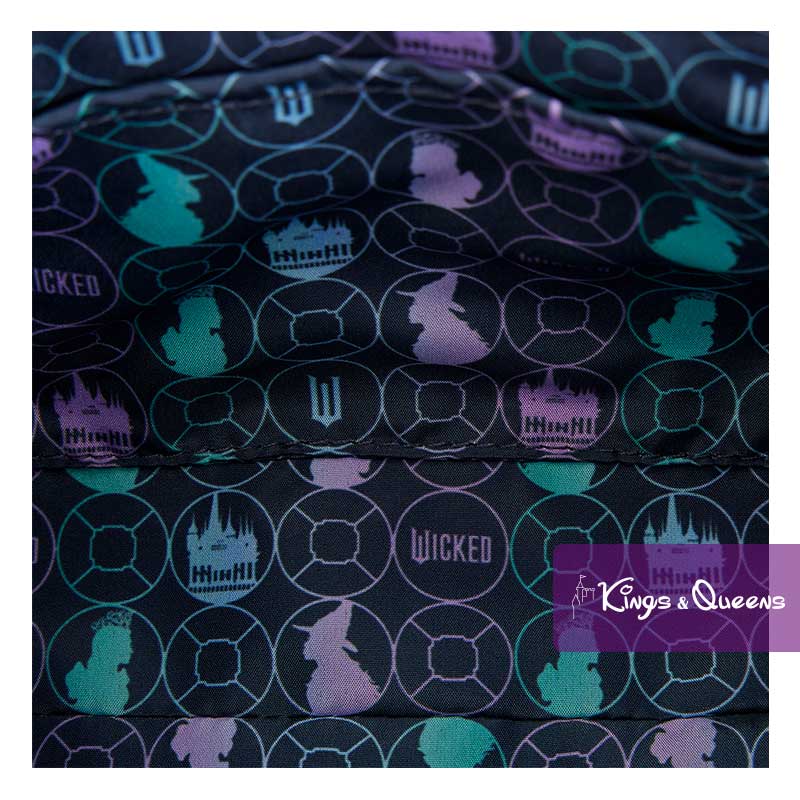 Loungefly Crossbody Bag Universal Wicked Part Two Charms Glinda Elphaba