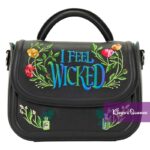 Loungefly Crossbody Bag Universal Wicked Part Two Floral