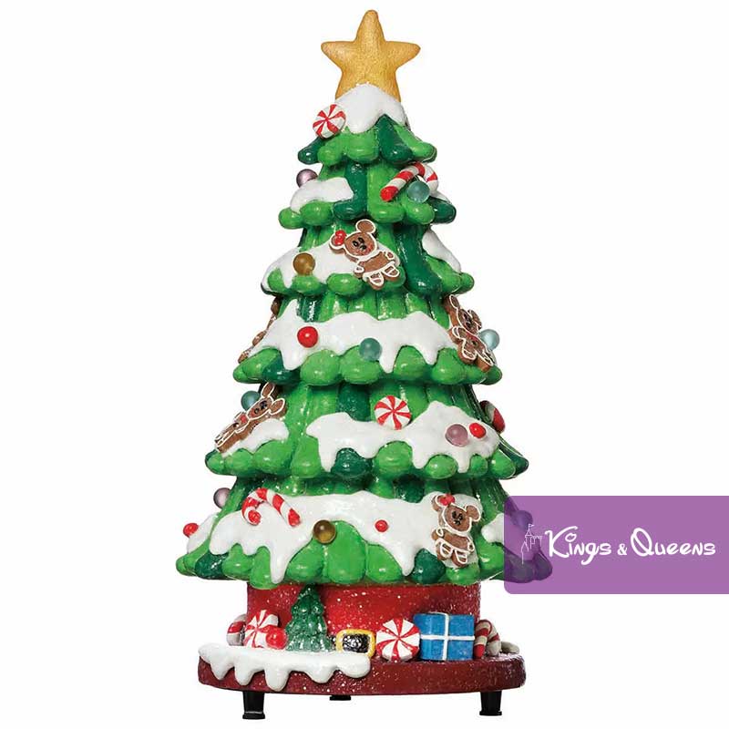 Gingerbread Village Mickey Mouse Minnie Goofy Donald Duck Daisy Pluto Huey Dewey Louie Christmas Tree House Disney