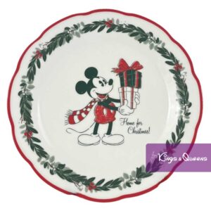 Dinner Plate Mickey Presents Disney Christmas