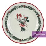 Dinner Plate Minnie Presents Disney Christmas