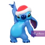 Statue Stitch Santa Hat Disney Christmas