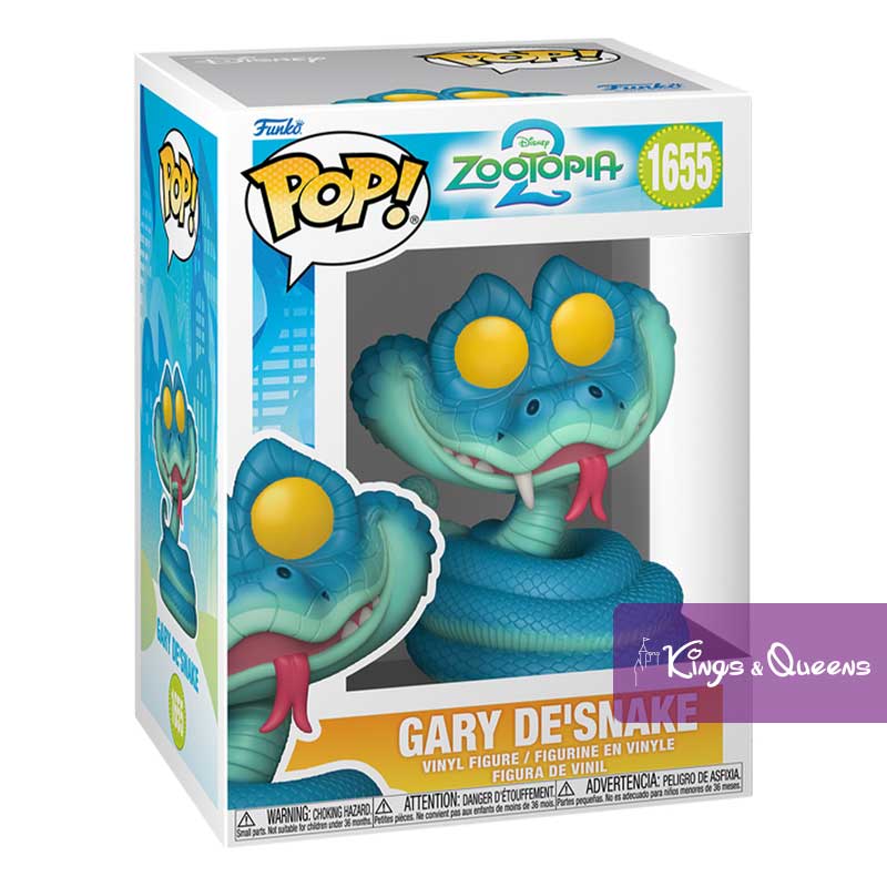 Funko Pop Disney Zootopia 2 Gary De'Snake