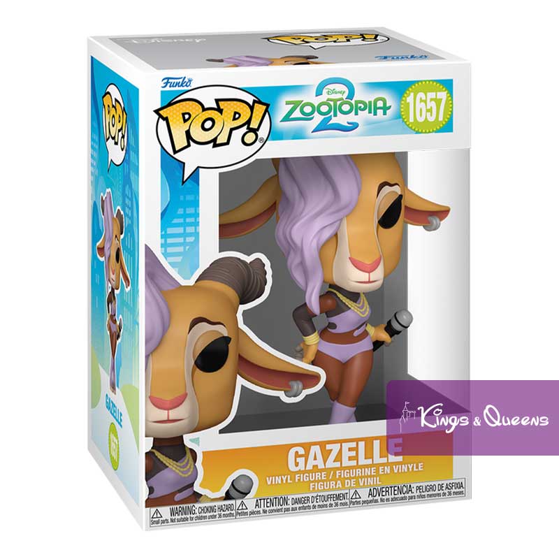 Funko Pop Disney Zootopia 2 Gazelle