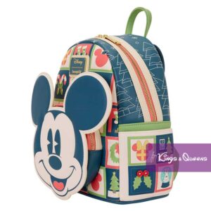 Loungefly Backpack Disney Mickey and Minnie Holiday Christmas Winter