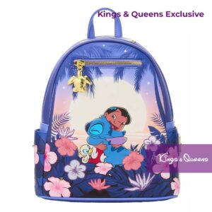 Loungefly Backpack Lilo & Stitch Floral Sunset Exclusive Disney