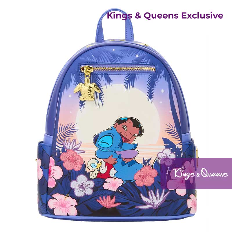 Loungefly Backpack Lilo & Stitch Floral Sunset Exclusive Disney
