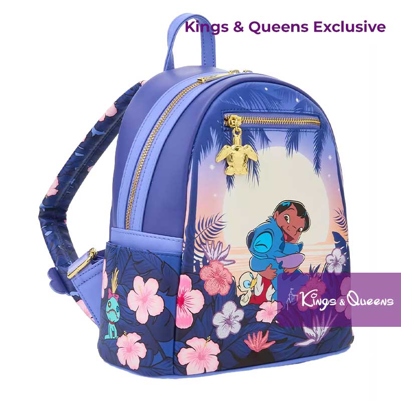 Loungefly Backpack Lilo & Stitch Floral Sunset Exclusive Disney