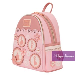 Loungefly Backpack Disney Princess Stained Glass Tiana Jasmine Snow White Aurora