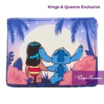 Loungefly Wallet Lilo & Stitch Floral Sunset Exclusive Disney