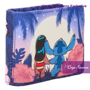 Loungefly Wallet Lilo & Stitch Floral Sunset Exclusive Disney