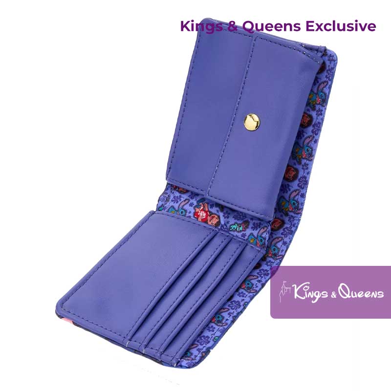 Loungefly Wallet Lilo & Stitch Floral Sunset Exclusive Disney