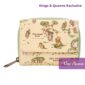 Loungefly Wallet Winnie the Pooh Hundred Acre Wood Map Exclusive Disney