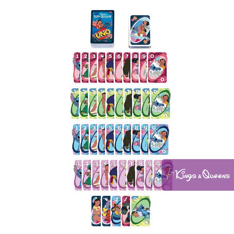 UNO Lilo & Stitch Disney Card Game