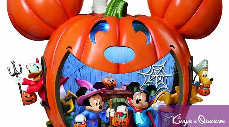 Halloween Pumpkin House Mickey Minnie Donald Goofy Pluto Disney