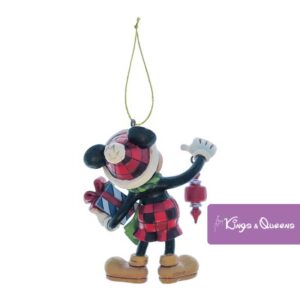 Hanging Ornament Mickey Disney Traditions Jim Shore Christmas Tree Bauble Present