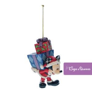 Hanging Ornament Gifts from Santa Mickey Disney Traditions Jim Shore Christmas Tree