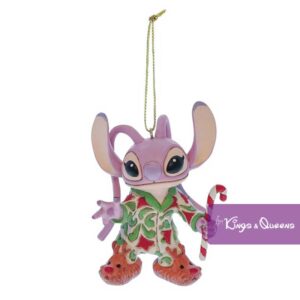 Hanging Ornament Stitch Pyjama Disney Traditions Jim Shore Christmas Tree Angel