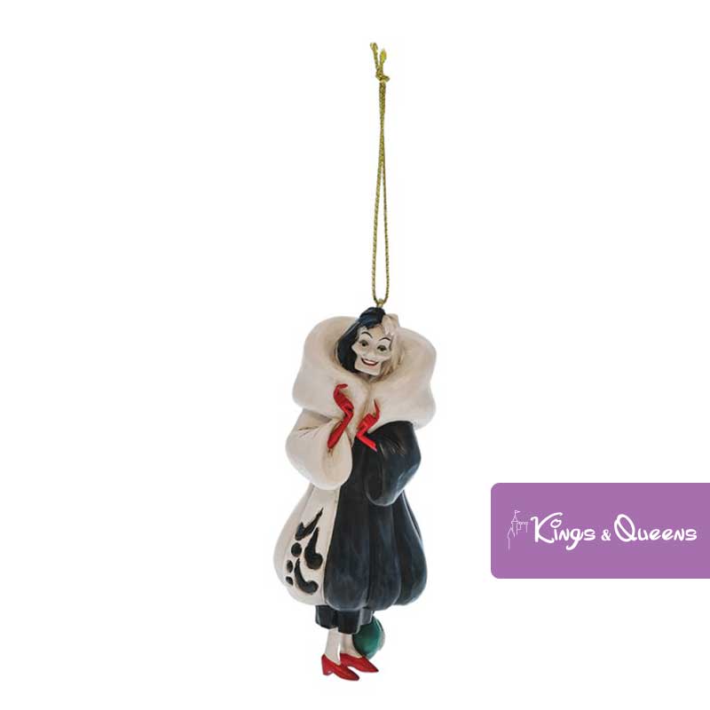 Hanging Ornament Cruella Disney Traditions Jim Shore Christmas Tree 101 Dalmatians Villain