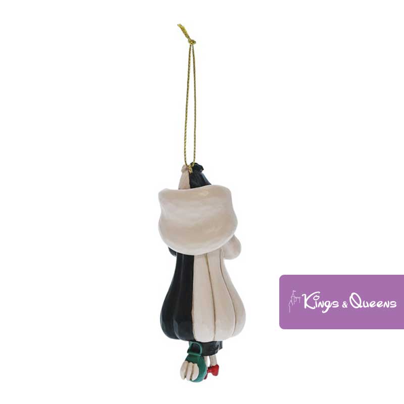 Hanging Ornament Cruella Disney Traditions Jim Shore Christmas Tree 101 Dalmatians Villain