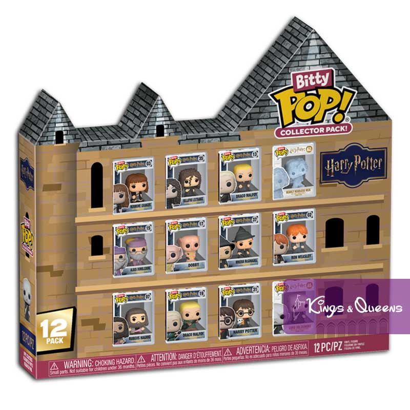 Funko Bitty Pop Harry Potter Multipack Dumbledore Hermione Voldemort Dobby