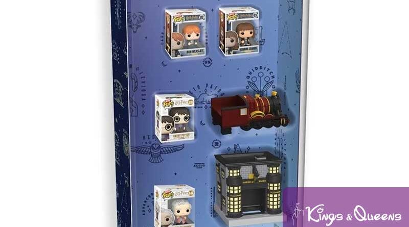 Funko Bitty Pop Harry Potter Starter Set Ron Weasley Hermione Granger Ollivander Hogwarts Express
