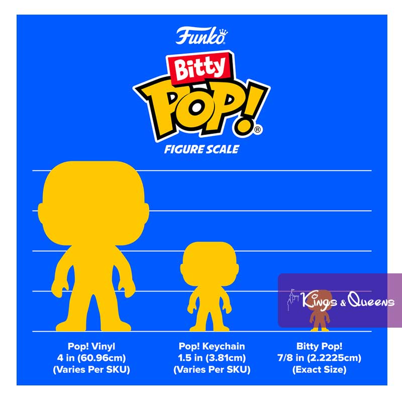 Funko Bitty Pop Harry Potter Starter Set Ron Weasley Hermione Granger Ollivander Hogwarts Express