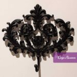 Luxery Backpack Hanger Filigree Black Hook