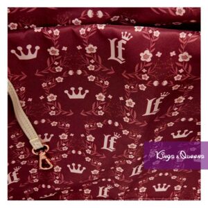 Loungefly Tote Bag Cream and Red Floral Handbag Backpack