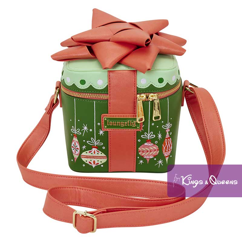 Loungefly Crossbody Bag Figural Holiday Gift Christmas Present