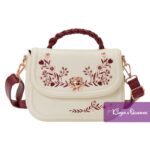 Loungefly Crossbody Bag Cream and Red Floral