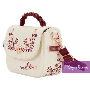 Loungefly Crossbody Bag Cream and Red Floral