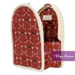 Loungefly Backpack Insert Organizer Cream and Red Floral Light-Up