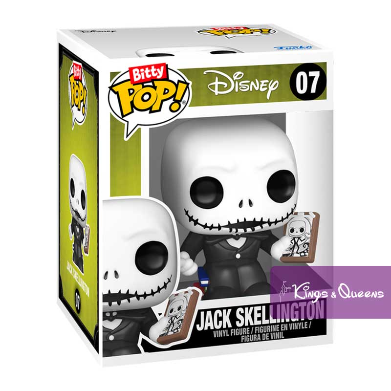 Funko Bitty Pop Nightmare Before Christmas Starter Set Jack Skellington Sally Zero