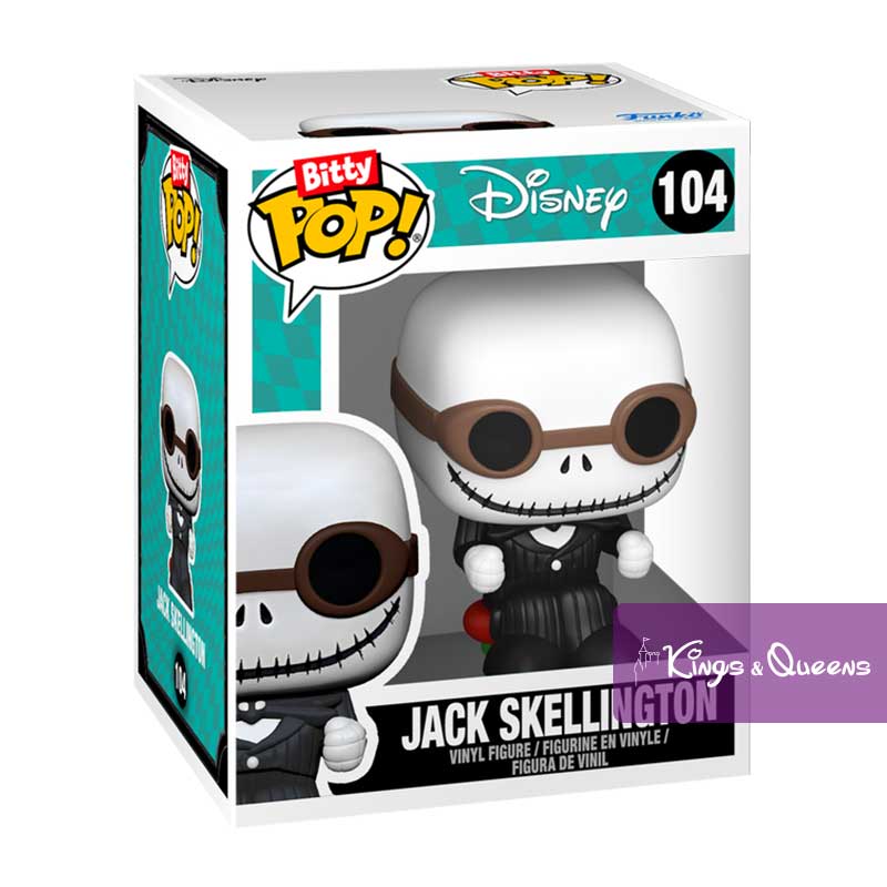 Funko Bitty Pop Nightmare Before Christmas Starter Set Jack Skellington Sally Zero