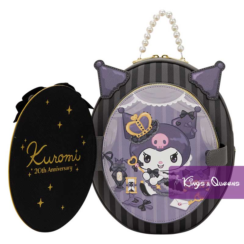 Loungefly Backpack Sanrio Kuromi 20th Anniversary Cameo