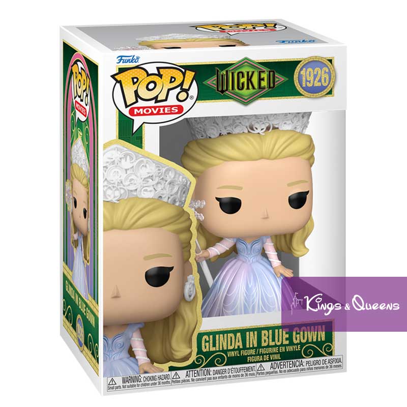 Funko Pop Wicked Glinda Blue Gown Ariana Grande Musical